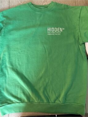 HIDDEN Green Crewneck Sweatshirt